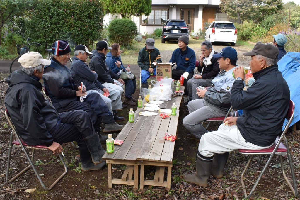 ひと休み！話がはずむ